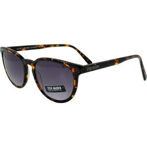 Steve Madden Accelaratedd Unisex Round Plastic Sunglass 48-22 Tortoise